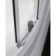 TISZA (AMUR) душова кабіна 90*90*200см, на дрібному піддоні, профіль білий, скло 