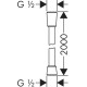 Hansgrohe ISIFLEX`B шланг для душа 2000 мм (28274000)