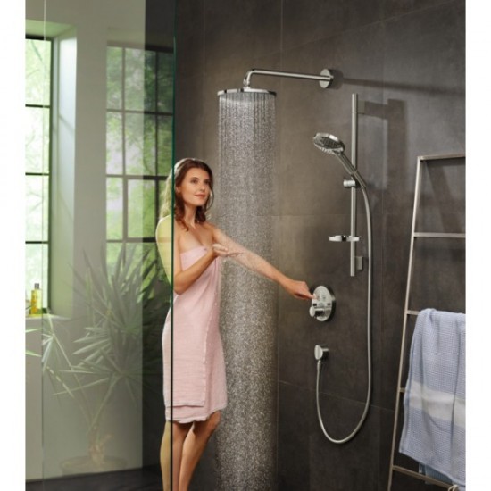 Душовий набір Hansgrohe RAINDANCE Select S 120, 3 режими, хром (27654000)