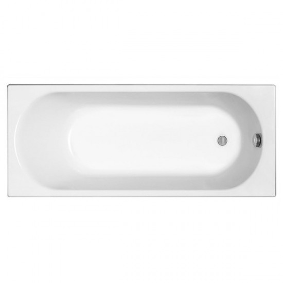Ванна акриловая Kolo OPAL PLUS 160*70см, прямоугольная, без ножек (XWP136000N)