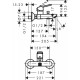 Змішувач для ванни Hansgrohe Logis Loop (71244000)