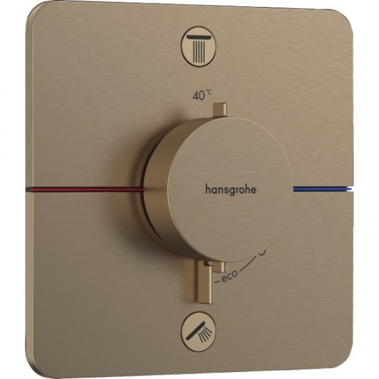 Термостат прихованого монтажу Hansgrohe ShowerSelect Comfort Q на 2 функції Термостат прихованого монтажу Hansgrohe ShowerSelect Comfort Q на 2 функції
