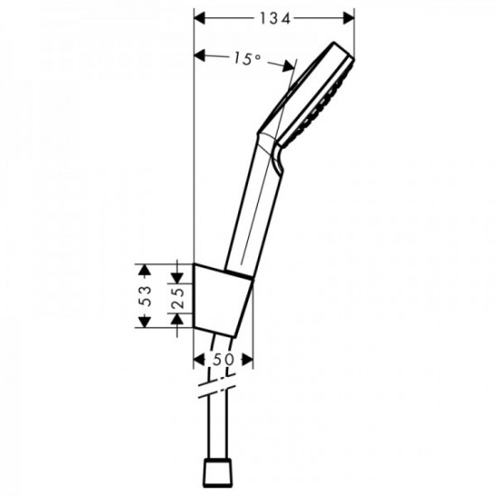 Душовий набір Hansgrohe Crometta 1jet 160