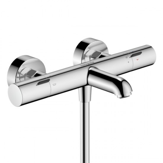 Змішувач для ванни з термостатом Hansgrohe Ecostat Fine, хром (13325000) Змішувач для ванни з термостатом Hansgrohe Ecostat Fine, хром (13325000)