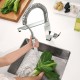 Смеситель для кухни Grohe Eurocube с пружиной, суперсталь (31395DC0)