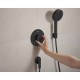 FIXFIT FINE S шлангове з`єднання, чорний матовий FIXFIT FINE S шлангове з`єднання, чорний матовий