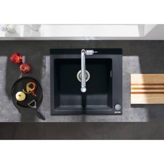 Мийка для кухні hansgrohe S51 S510-F450, Concrete Grey 43312380 сірий світлий
