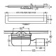 Viega ADVANTIX душовий лоток з гратами Advantix Visign ER13, L-1000 (753238)