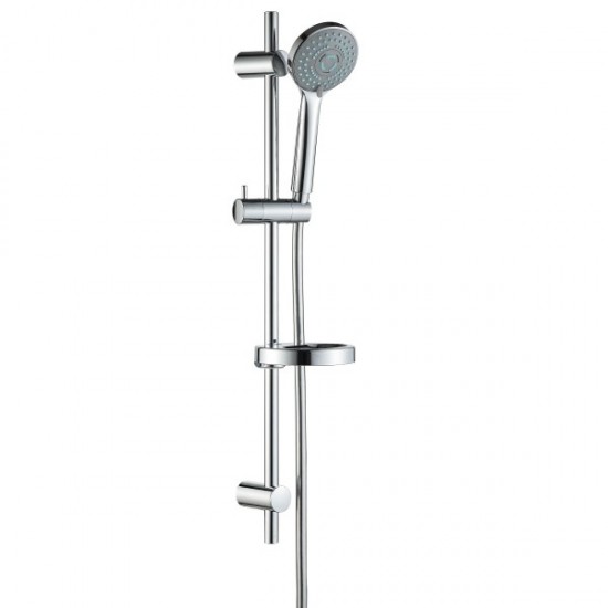 Набір душовий IMPRESE: змішувач для ванни NOVA OPAVA + гарнітур душовий, хром (10075+t03800101SR)