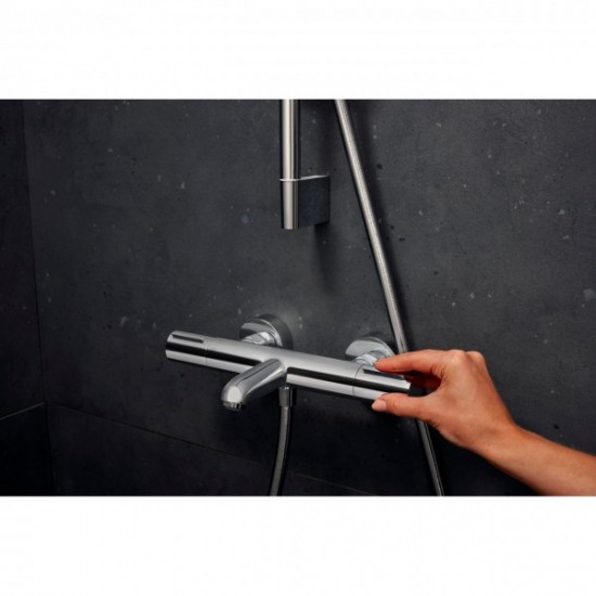 Змішувач для ванни з термостатом Hansgrohe Ecostat Element, хром (13347000) Змішувач для ванни з термостатом Hansgrohe Ecostat Element, хром (13347000)