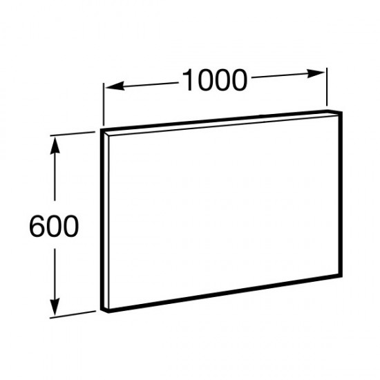 VICTORIA BASIC дзеркало 100см