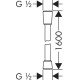 Hansgrohe ISIFLEX`B шланг для душа 1600 мм, хром (28276000)
