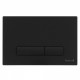 Клавіша змиву Imprese PANI Black Soft Touch, чорна (i9040OLIpure)