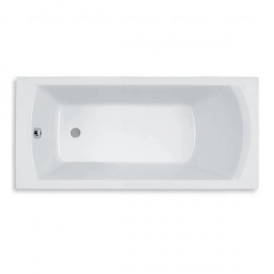 LINEA ванна 150*70см, акриловая, прямоугольная, белая, с ножками в комплекте, объем 165л