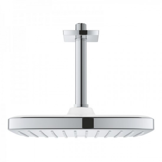 Верхній душ з кронштейном Grohe Tempesta Cosmopolitan 250 Cube з EcoJoy, хром (26688000)