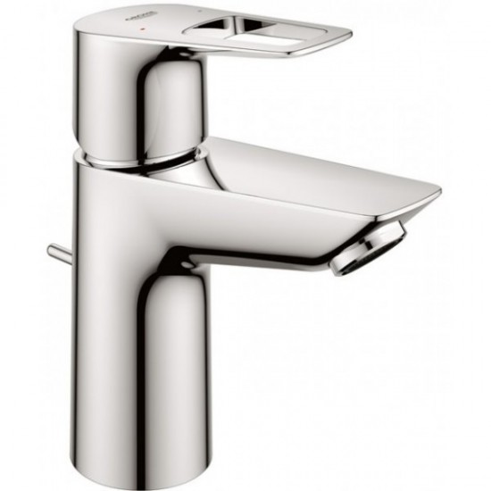 Змішувач для умивальника Grohe BauLoop New S-Size з донним клапаном