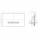 VICONNECT клавіша змиву 300 G, колір glass glossy grey VICONNECT клавіша змиву 300 G, колір glass glossy grey