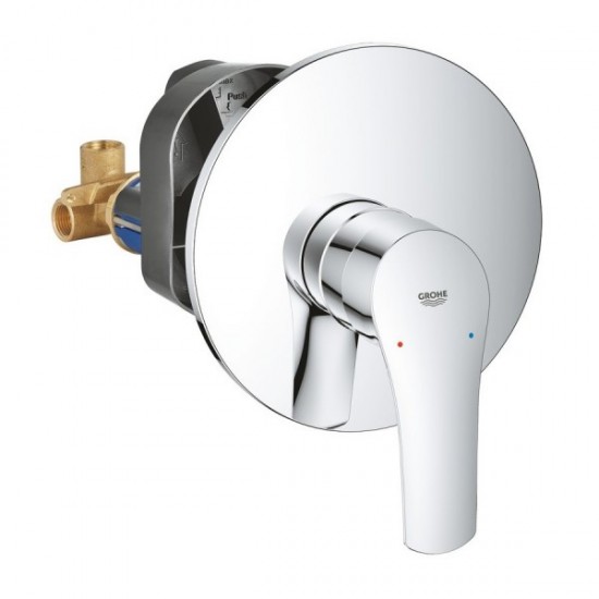 Змішувач для душа Grohe Eurosmart New з комплектом прихованого монтажу, хром (33556003)