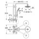 Душевая система с термостатом Grohe Euphoria System 180, хром (27296001)