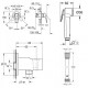 Набор гигиенического душа GROHE, хром (UA11104202)