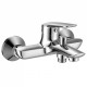 Набір душовий IMPRESE: змішувач для ванни PRAHA new + система душова без змішувача BILA DESNE, хром (10030 new+T-00261SQ)