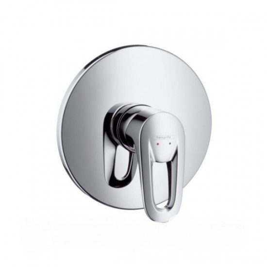 Metropol E -смеситель в душ врезной (хром- золото) HANSGROHE 14675090