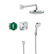 Комплект душової системи прихованого монтажу Grohe SHOWERSET Croma Select E/Ecostat E (27294000)
