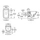 Унітаз підвісний Roca GAP Rimless з сидінням Slim, з системою плавного опускання (A34H470000)