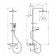 Душова система для ванни Hansgrohe Vernis Blend 240 1jet EcoSmart з термостатом та виливом на ванну, Matt Black (26899670)
