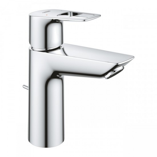 Змішувач для умивальника Grohe BauLoop New M-Size з донним клапаном