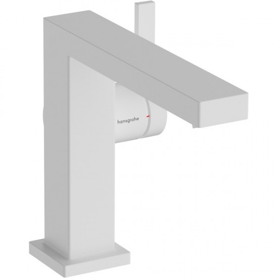 Змішувач для раковини Hansgrohe Tecturis E 110 Fine CoolStart, білий матовий (73020700)